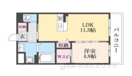 クラージュロシェ間取り図面