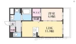 クラージュロシェ間取り図面