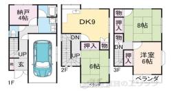 貸家間取り図面