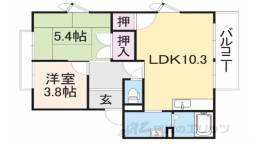 ハイツ賀目山間取り図面