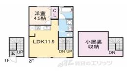 貸家間取り図面
