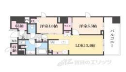 パークホームズ四条河原町間取り図面