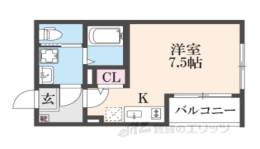 ポルティエ太秦間取り図面