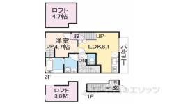 エルミナージュ本町間取り図面