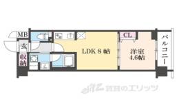 ベラジオ雅び東寺WEST間取り図面