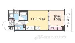 ベラジオ雅び東寺WEST間取り図面