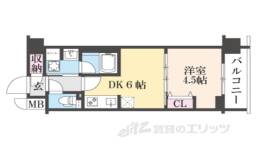 ベラジオ雅び東寺WEST間取り図面