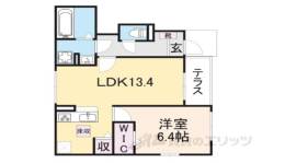 ベルカレント１間取り図面