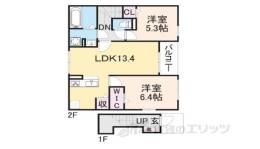 ベルカレント１間取り図面