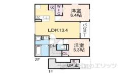 ベルカレント１間取り図面