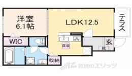 ベルカレント２間取り図面