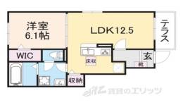ベルカレント２間取り図面