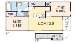 ベルカレント２間取り図面