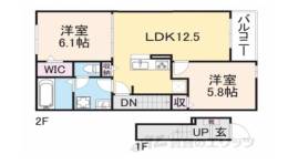 ベルカレント２間取り図面