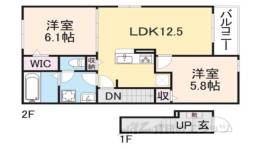 ベルカレント２間取り図面