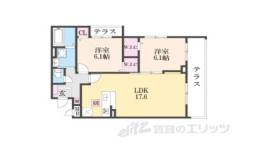 フルール　アムール間取り図面