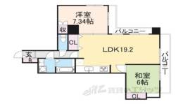 ジョイ御池間取り図面
