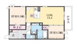 Ｐａｌａｉｓ　Ｐｏｉｒｅ　Ｂ棟間取り図面
