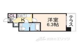 ａｔｔｒｉｃｅ太秦天神川間取り図面