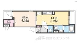 リベルテＦ・皐月間取り図面