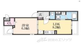 リベルテＦ・皐月間取り図面