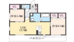 ラ・ヴィラ・パール・デュー間取り図面
