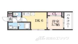 グランメゾン山科椥辻駅前間取り図面