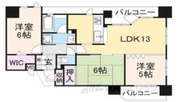 パルコート四条室町間取り図面