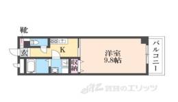 TOYOTOMI ARII２BLD.NO7間取り図面
