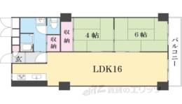 メゾン深草間取り図面