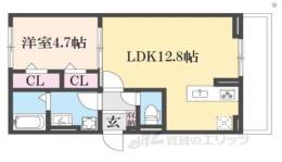 サイドヴェルデ守山間取り図面