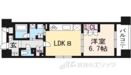 ブランズ京都河原町レジデンス間取り図面