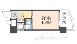 朝日プラザ高瀬川間取り図面