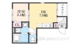ハーモニーテラス唐橋門脇町間取り図面