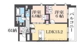 プラネスーペリア京都四条河原町間取り図面