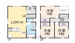 貸家間取り図面