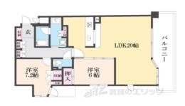 御所西新町通パーク・ホームズ間取り図面