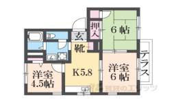 Ｂ・コーポ松尾間取り図面