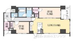 STANDZ河原町五条間取り図面