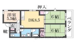浄徳ハイツ間取り図面