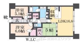 ポレスター長浜駅前間取り図面