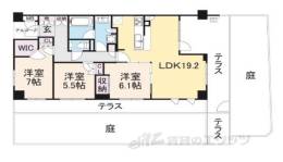 ジオグランデ御所西間取り図面