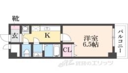 リバーサイド金岡　五番館間取り図面