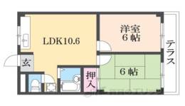 中村ハイツ間取り図面