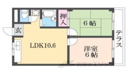 中村ハイツ間取り図面