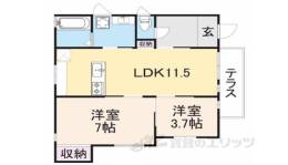 貸家間取り図面