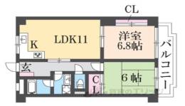 メゾン・ナチュール長岡京間取り図面