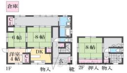 貸家間取り図面