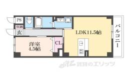 アスフォート野洲間取り図面