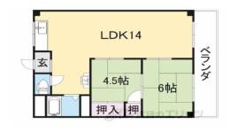 森本マンション間取り図面